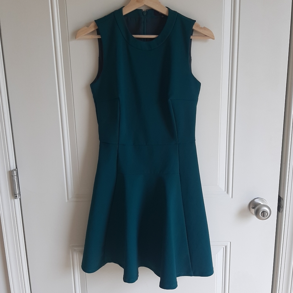 Madewell Green Stretch The Anywhere Dress Size 0